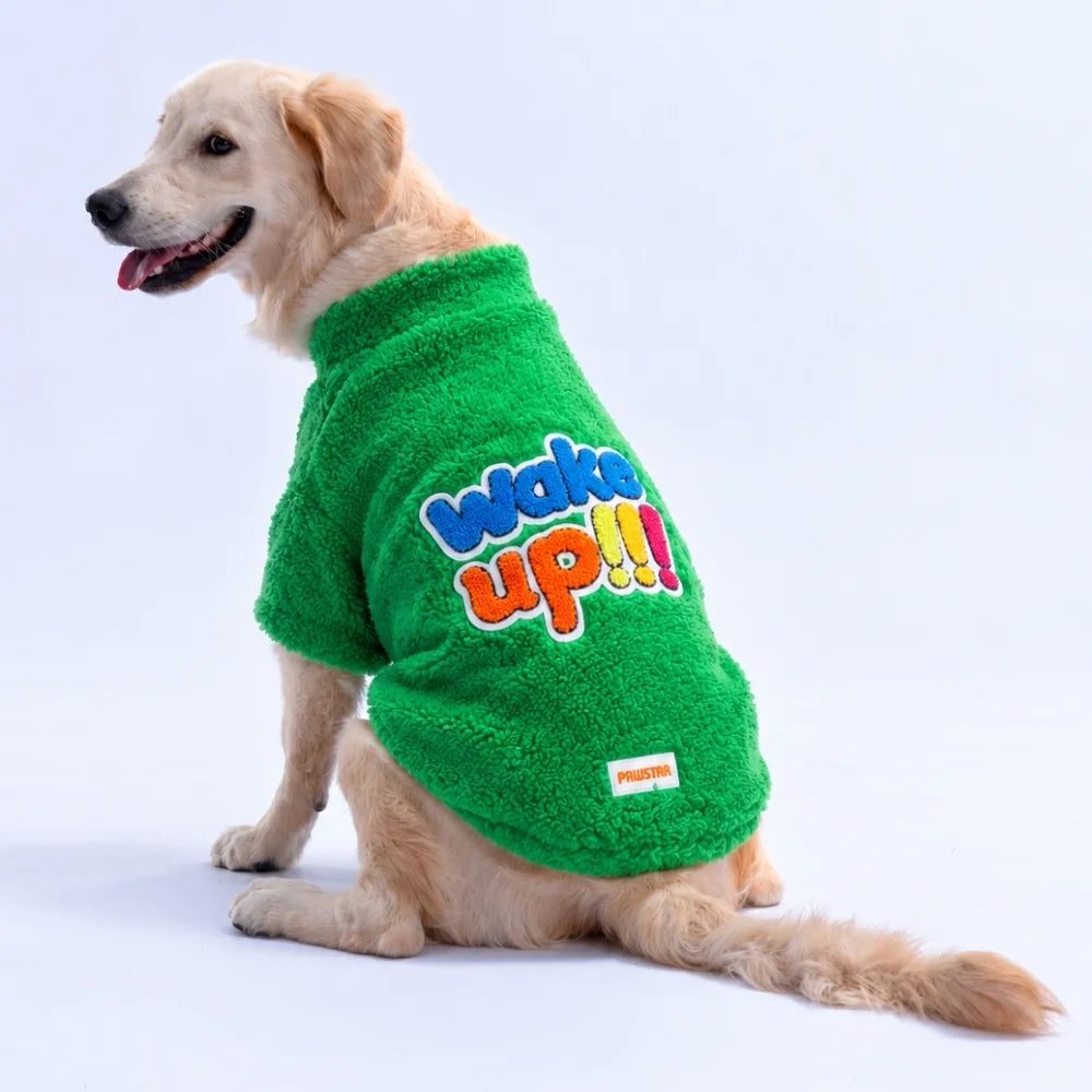 Green Austin Wake Large Breed Sweatshirt