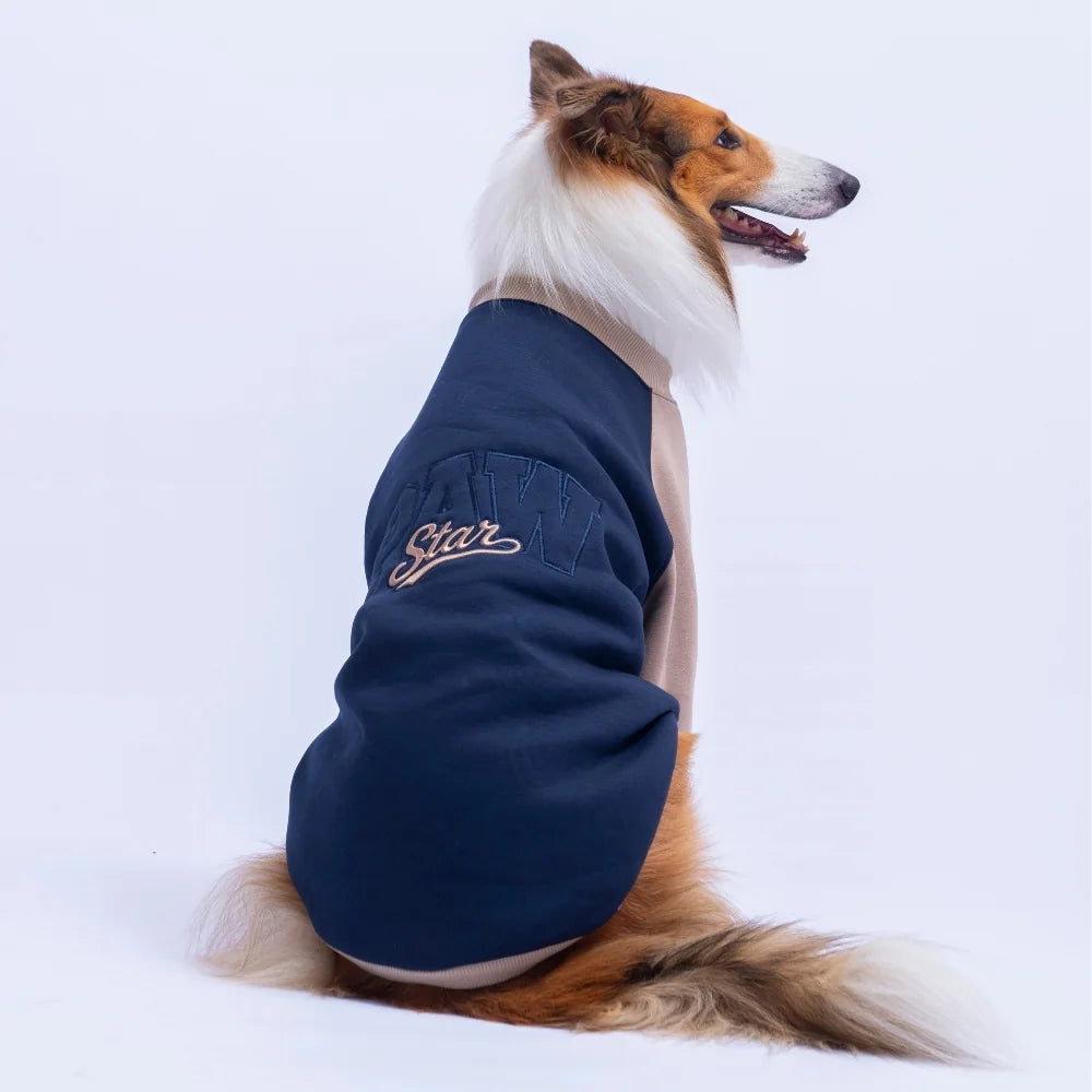 Navy Boston Large Breed Sweatshirt