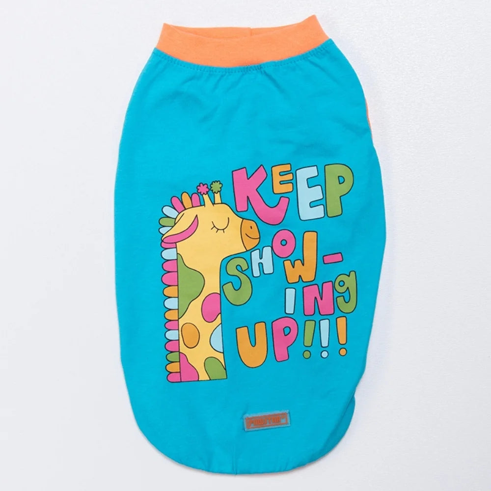 Turquoise Keep Show-Ing Up! Tee