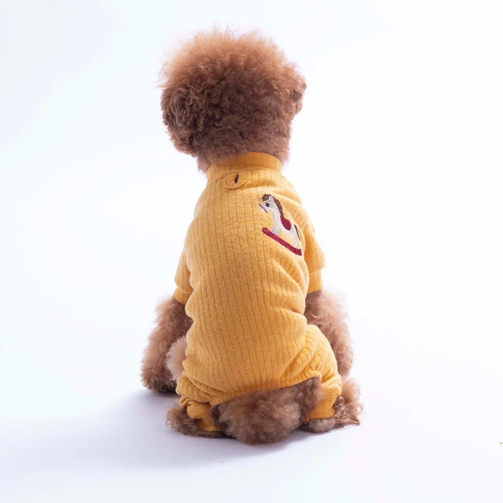 Yellow Honey Pony Jumpsuit