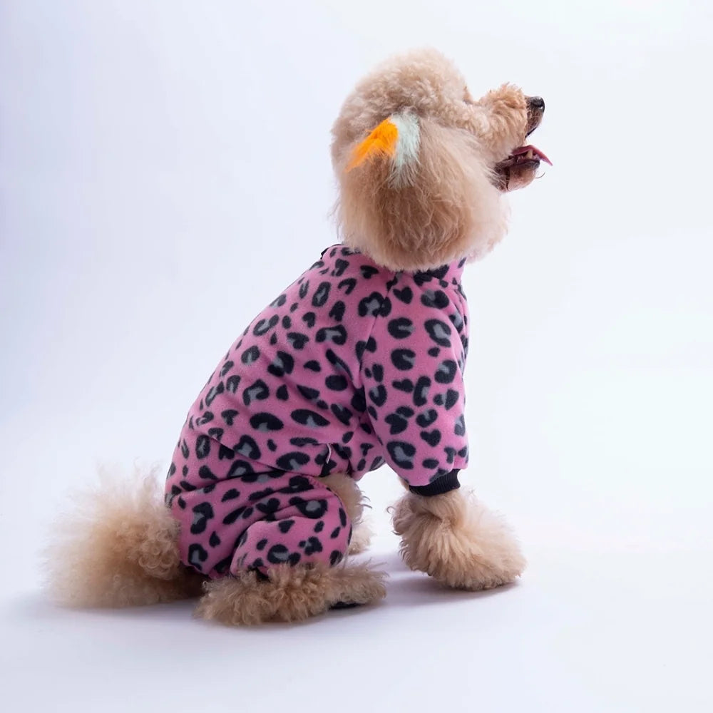 Pink Innsbruck Leopar Jumpsuit