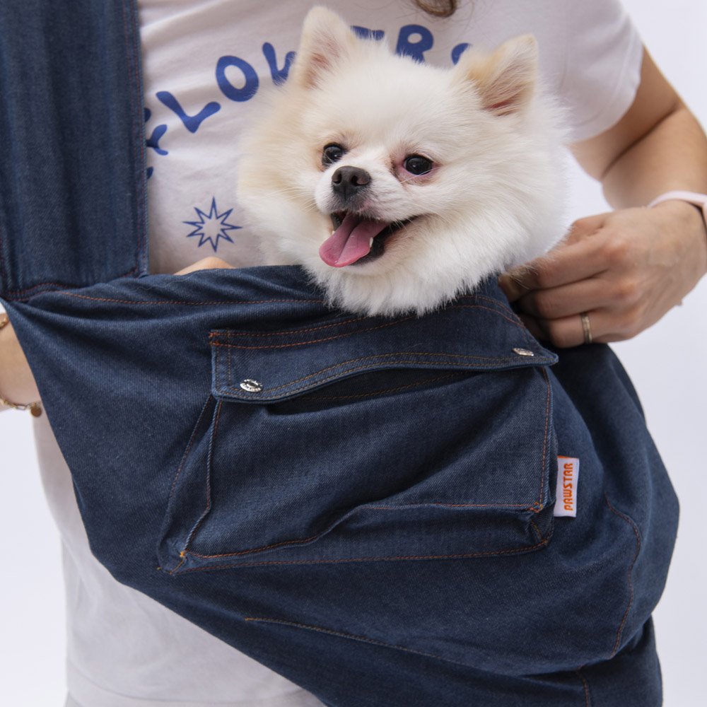 Blue Denim CrossBody Bag