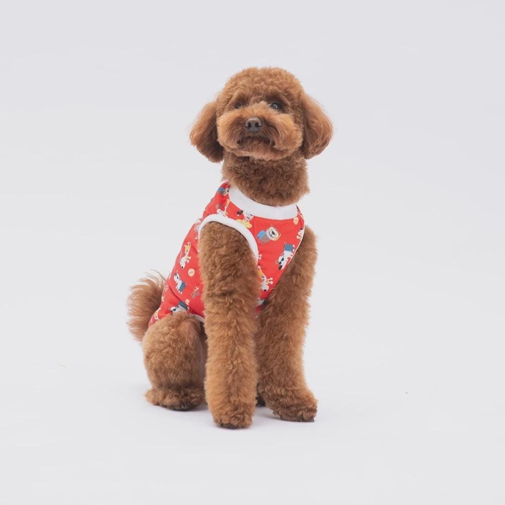 Funny Holiday Dog T-Shirt: Festive Christmas Puppy Outfit