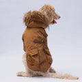 Large Breed Dog Raincoat: Waterproof Lightweight Pet Jacket with Hood