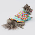 Mint Green Dog Raincoat: Waterproof Pet Jacket with Hood