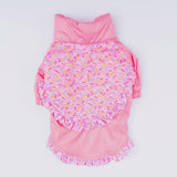 Pink Hooded Raincoat
