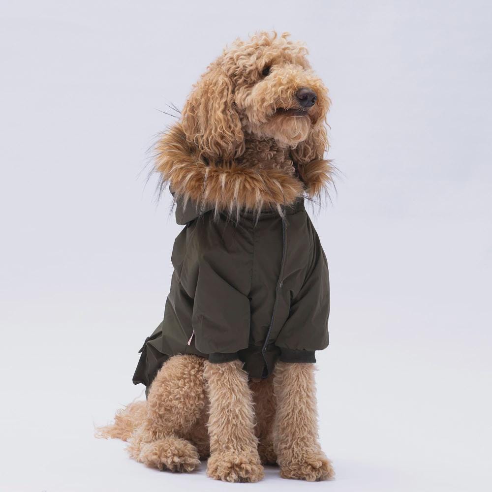 Haki Charles Raincoat