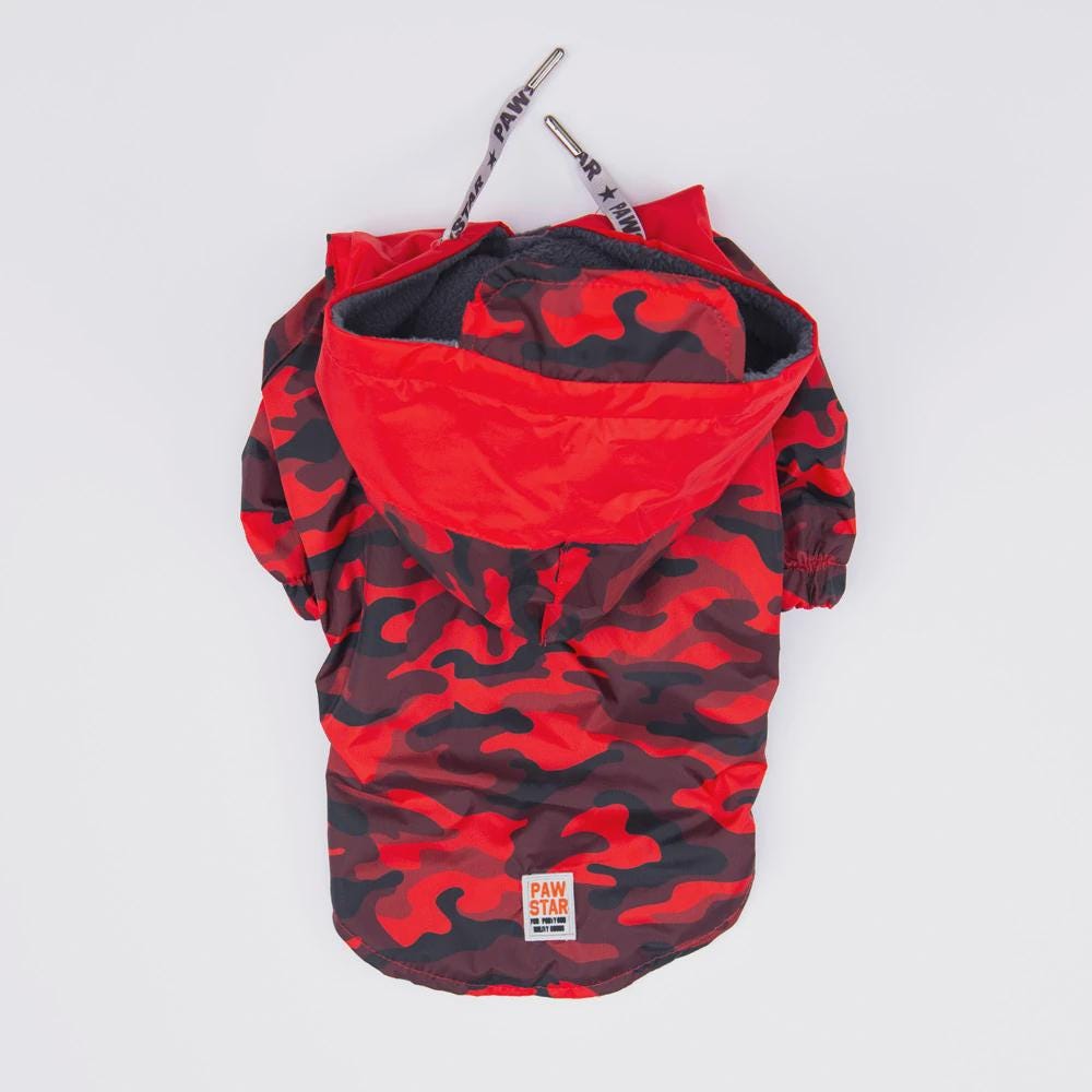 Red Dijon Raincoat