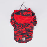 Red Dijon Raincoat
