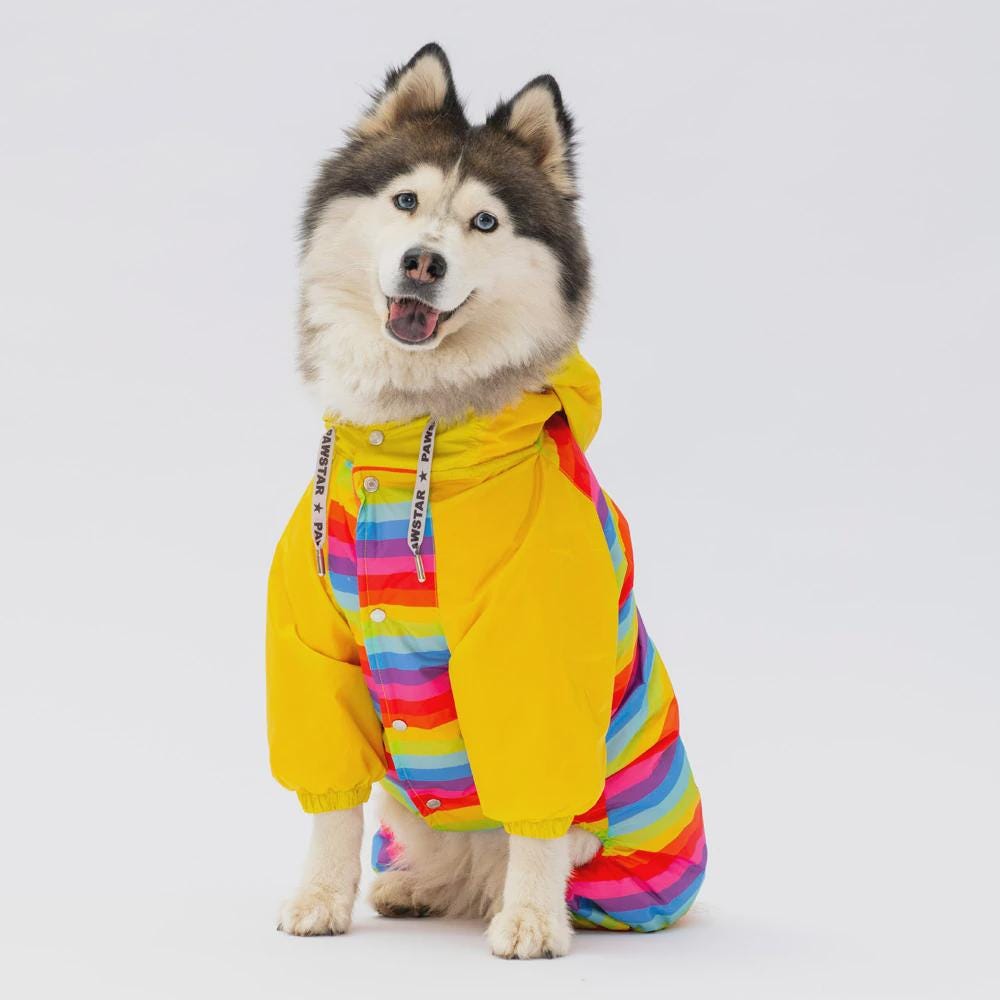 Reflective Strip Raincoat