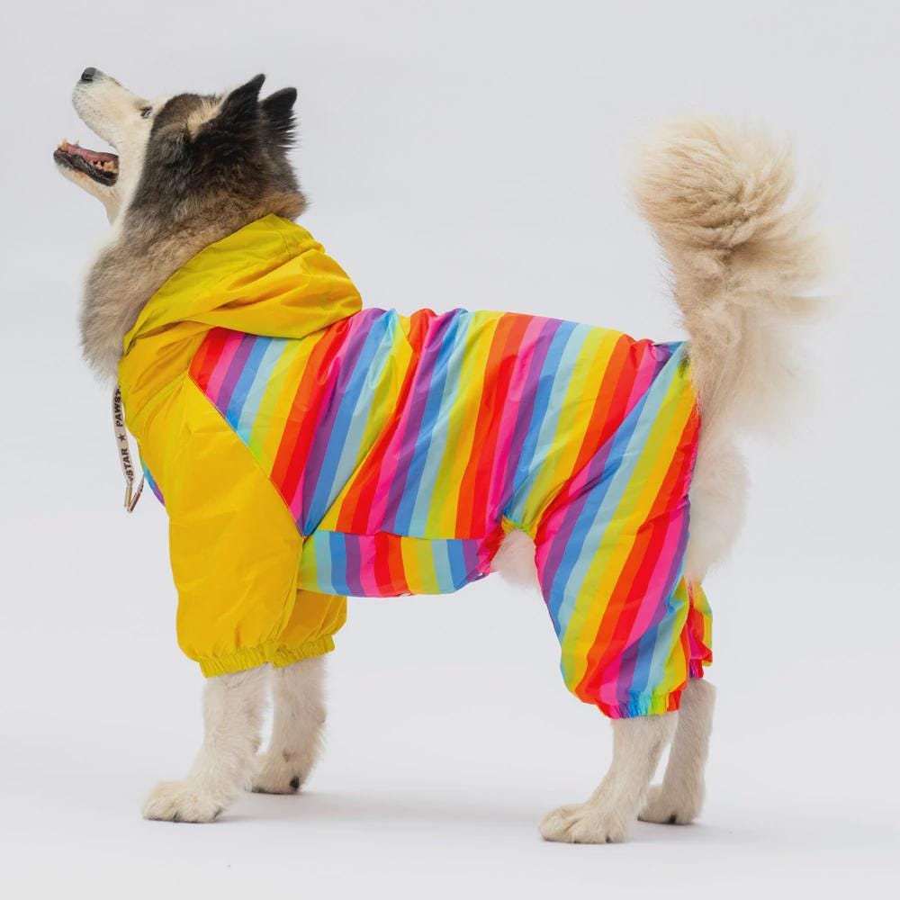 Reflective Strip Raincoat