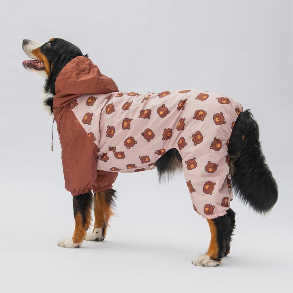 Waterproof Dog Raincoat: Colorado Model, Adjustable Fit