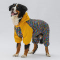 Waterproof Dog Raincoat: Adjustable Fit, Lightweight Outdoor Jacket for All Breeds