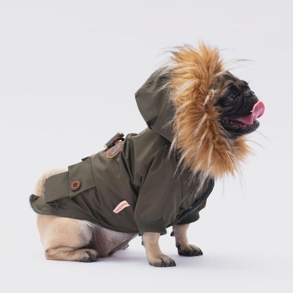 Haki Charles Raincoat