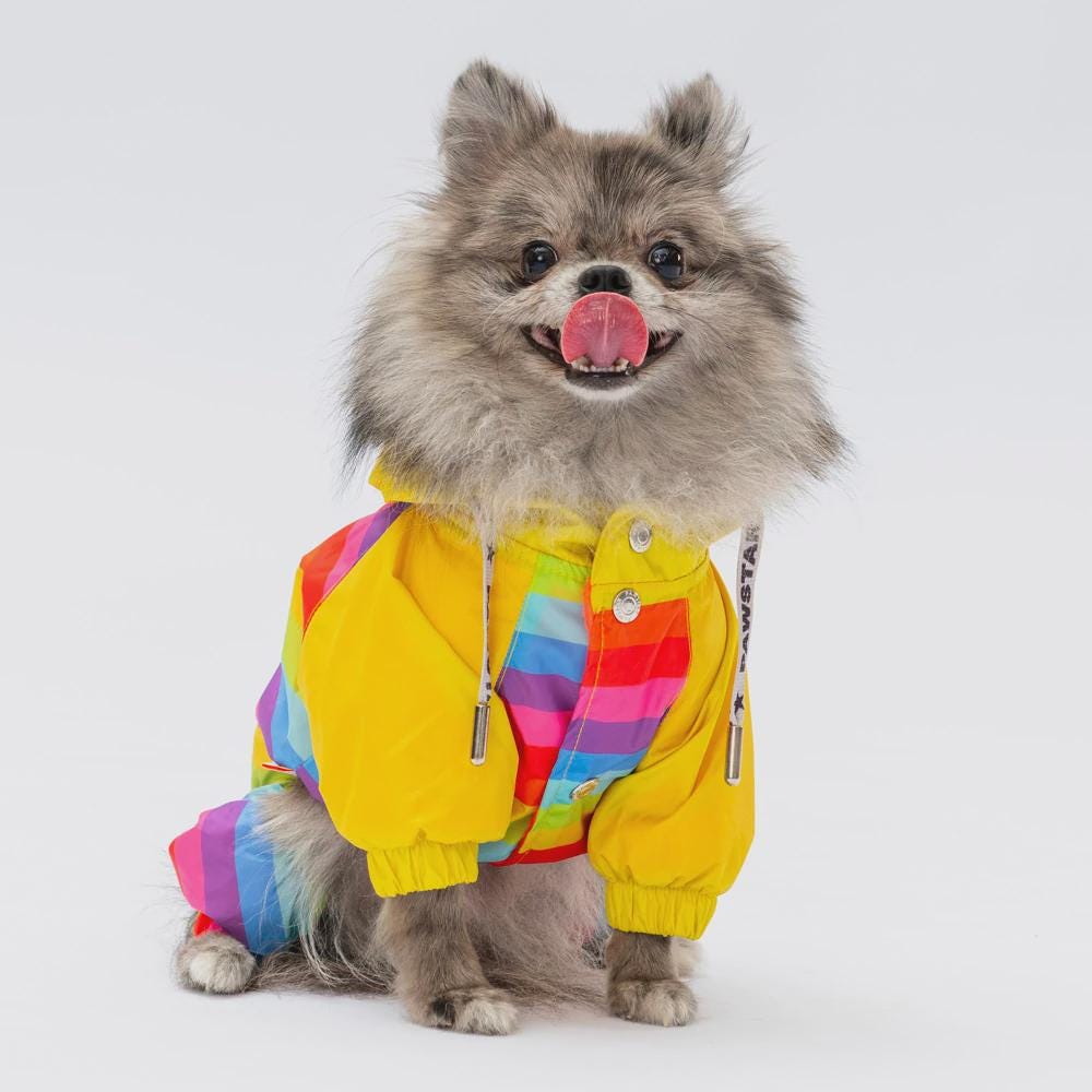 Waterproof Dog Raincoat: Reflective Strips, Adjustable Fit - All Breeds