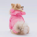 Pink Dog Raincoat: Waterproof Puppy Jacket for Small Dogs