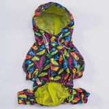 Reflective Hooded Raincoat