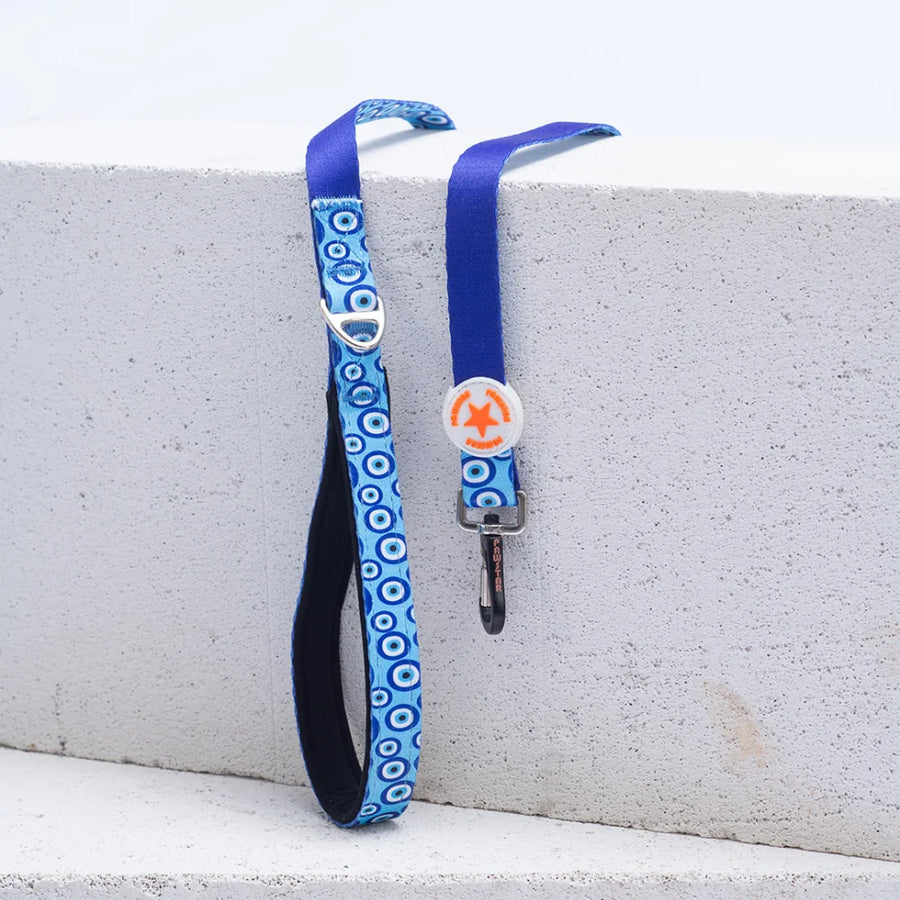 L38 Charm Nazar Boncuk Patterned Sevk Leash