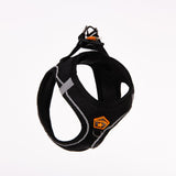 Black - Black Airmesh Dog Harness